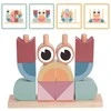 Tooky Toys TOOKY TOY medinė krabuko dėlionė