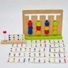 Tooky Toys Medinis loginis žaidimas TOOKY TOY 18vnt