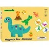 Tooky Toys TOOKY TOY magnetinė dėlionė Dinozaurai
