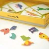 Tooky Toys TOOKY TOY magnetinė dėlionė Dinozaurai