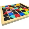 Tooky Toys TOOKY TOY medinė Montessori mozaika kūrybinė dėlionė 97vnt
