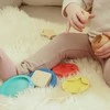 Tooky Toys Paimta žaislinė medinė piramidės dėlionės forma Meškiukas 11 El.