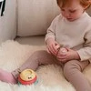 Tooky Toys Paimta žaislinė medinė piramidės dėlionės forma Meškiukas 11 El.