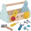 Tooky Toys TOOKY TOY medinė įrankių dėžutė 18vnt