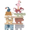 Tooky Toys Medinės Montessori kaladėlės Gyvūnėliai TOOKY TOY