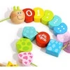 Tooky Toys Tooky Toy TOOKY TOY Medinis suvarstytas vikšras sriegimui