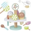Tooky Toys Mediniai magnetiniai ledai su stovu TOOKY TOY