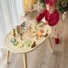 Edukacinis žaidimų stalas Tooky Toys ,,Miško kelionė", TJ789