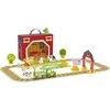 Tooky Toys TOOKY TOY Medinė Ūkis su lagaminu 35 dalys