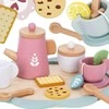 Tooky Toys Tooky Toy Vaikiškas Arbatos Rinkinys Medinis