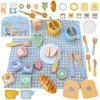 Tooky Toys TOOKY TOY medinis pikniko rinkinys lagaminėlyje