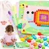 Tooky Toys Tooky Toy Dėlionė su Smeigtukais Kūrybingoms Vaikams