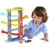 Tooky Toys Tooky Toy Automobilių Trasos Rinkinys – Medinė Vaikiška Žaidimų Trasų Sistema