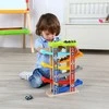 Tooky Toys Tooky Toy Automobilių Trasos Rinkinys – Medinė Vaikiška Žaidimų Trasų Sistema