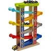 Tooky Toys Tooky Toy Automobilių Trasos Rinkinys – Medinė Vaikiška Žaidimų Trasų Sistema