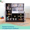 Tooky Toys Medinė TOOKY TOY virtuvėlė su priedais