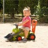 FALK Traktorius su Prikabomu Priekaba ir Kaušu