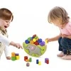 Medinis dėlionės balansavimas dramblių viga žaislai montessori