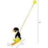 Viga Toys Wooden Penguin Pusher