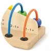 Viga žaislų mokomoji medinė abacus skaičiuojant mokyklą Montessori