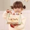 Viga Toys VIGA aktyvumo trikampis 5 in 1 medinis edukacinis žaislas