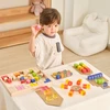 Viga Toys VIGA Colorful Light Blocks made of Acrylic and Wood 108 pcs.