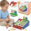 Medinių parduotuvių kasos su aksesuarais skaitytuvas „Viga Toys Montessori“