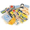 Viga Toys Medinė Priešgaisrinė Statyba 45 elementai
