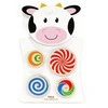 Viga Toys Medinė Žaislas Karvė Su Sukamais Diskais