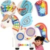 Viga Toys Viga Medinė Sensorinė Manipuliacinė Lentelė Vienaragis FSC Sertifikuota Montessori