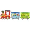 Viga Toys Medinė sensorinė-manipuliacinė lenta VIGA Traukinys