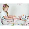 Viga Toys Medinė magnetinė edukacinė aprengimo dėlionė VIGA