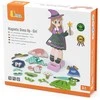 Viga Toys Medinė magnetinė edukacinė aprengimo dėlionė VIGA