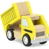 Viga Toys Viga medinis geltonasis sunkvežimis