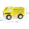 Viga Toys Viga medinis geltonasis sunkvežimis