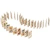 Viga Toys VIGA medinis domino 2in1 Gyvūnai ir skaičiai