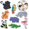Viga Toys Mediniai magnetukai Laukiniai gyvūnai VIGA