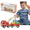 Viga Toys VIGA Wooden Crane with Containers