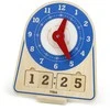 Viga Toys VIGA Wooden Clock Learning Time Clock Montessori