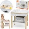 Viga Toys VIGA medinis vystymo stalas 2in1 su vonelės funkcija