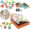 Viga Toys VIGA medinis magnetinis raidžių ir skaičių rinkinys