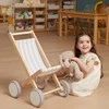 Viga Toys VIGA Lėlių Vežimėlis Šūpuoklė