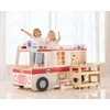 Viga Toys Medinis greitosios pagalbos automobilis VIGA