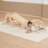 Viga Toys Viga Home žaidimų aikštelė 3in1 Piklerio trikampis supamoji lova ir čiuožykla