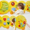 Viga Toys VIGA didelė medinė veiklos lenta Vikšras