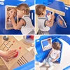Viga Toys VIGA Large Wooden Police Car Educational Set for Children Police