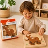 Viga Toys VIGA medinė dėlionė – Mano draugas arklys
