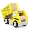 Viga Toys Viga medinis geltonasis sunkvežimis