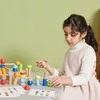 Dėlionė Viga Toys VIGA Wooden Geometric Blocks Puzzle 52 pcs.
