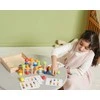 Dėlionė Viga Toys VIGA Wooden Geometric Blocks Puzzle 52 pcs.
